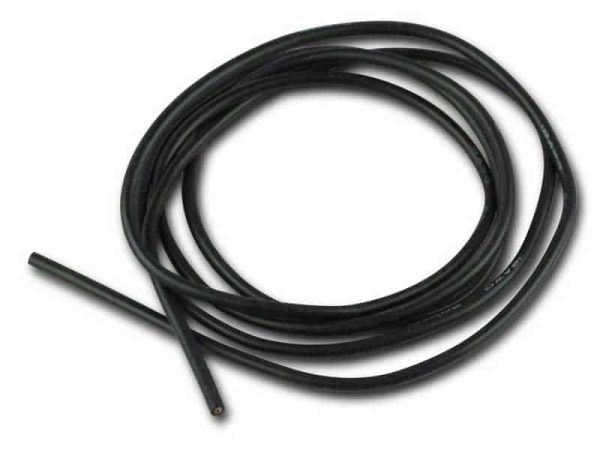 Silicone cable 0,75mm² x 1.000mm 18AWG (Black)