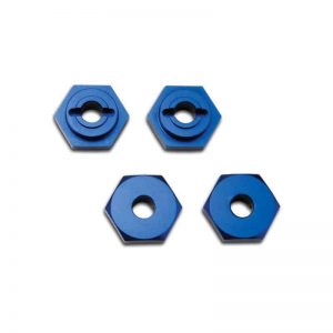 (TRX-7154X) - Aluminium Hex Wheel Hubs (4) - 1/16 E-Revo