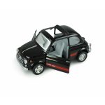 Amewi Retraction Die-Cast Fiat 500 1:24 (Black) - Image 2