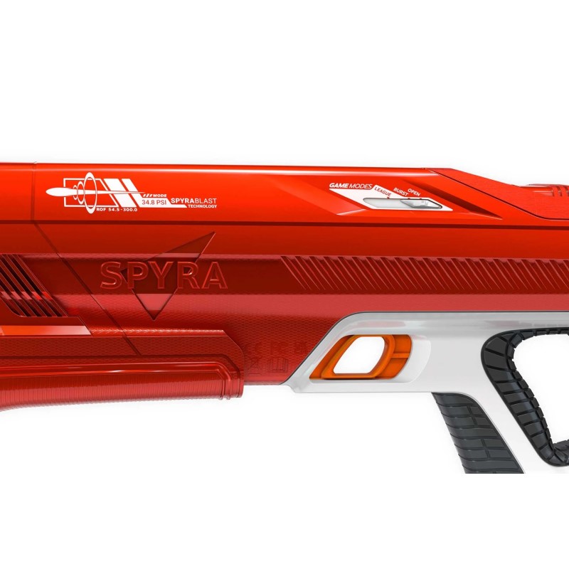 Supreme Spyra Two Water Blaster Gun *IN HAND** - Red