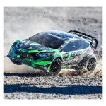 Traxxas Ford Fiesta Rally 1/10 VXL 4WD RTR TQ Green - Image 14