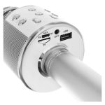 Izoxis Karaoke Microphone 22188 - Silver - Image 5