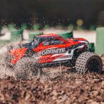 ARRMA 1/18 GRANITE GROM MEGA 380 Brushed 4X4 Monster Truck RTR with Battery & Charger (Red) - Image 8