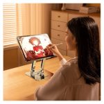 Wozinsky WRS-CPY84SS Aluminum Laptop Stand + Smartphone Stand - Silver - Image 13