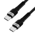 Wozinsky WNBCC2 USB-C / USB-C PD 65W cable 2m - Black - Image 4