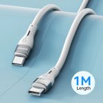 Wozinsky WSTCC1 USB-C / USB-C PD 65W cable 1m Long - White - Image 3