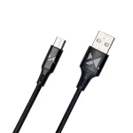 Wozinsky USB - MicroUSB Cable 2.4A 1m Black (WUC-M1B) - Image 2