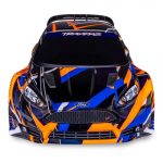 Traxxas Ford Fiesta Rally 1/10 VXL 4WD RTR TQ Orange - Image 3