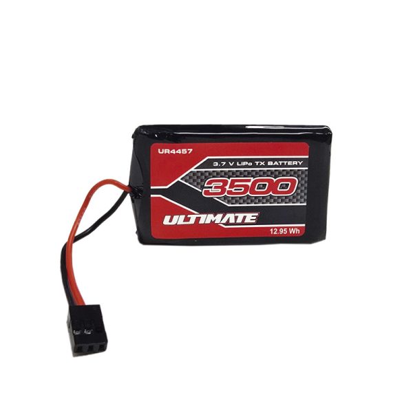 Ultimate Racing ULTIMATE 3.7V 3500mAh LiPo Transmitter Battery Pack JR (SANWA MT5-MT44-M17)