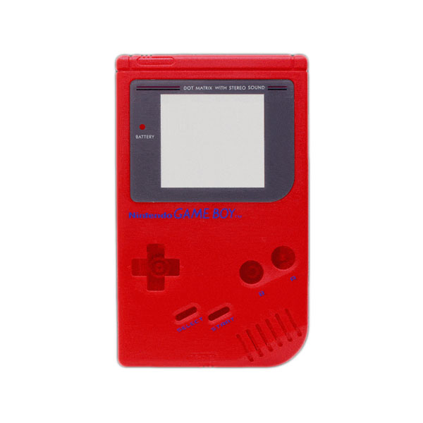 Game Boy DMG Shell Housing Red Play It Loud